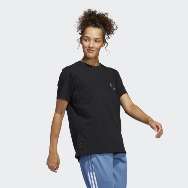 Camiseta Gráfica Arsenal Adidas Negra