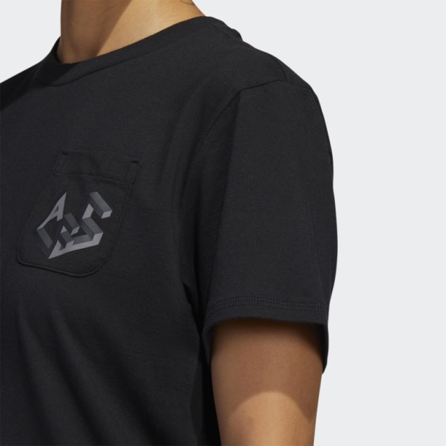 Camiseta Gráfica Arsenal Adidas Negra