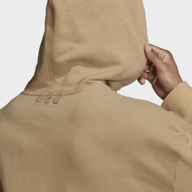 Tono Beige Adidas R.y.v. Sudadera Con Capucha Holgada