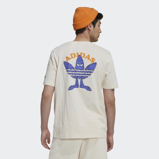 Camiseta Graphic Fun Adidas Blanca