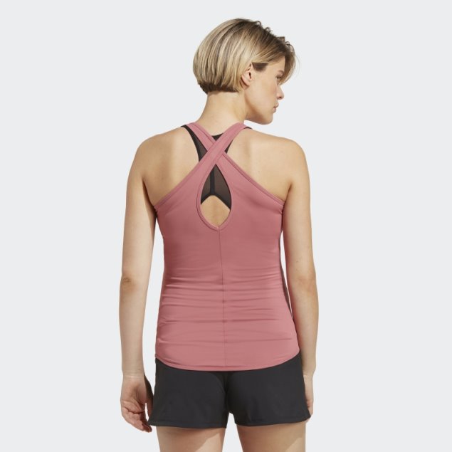 Aeroready Train Essentials Slim-fit Tank Top (maternidad) Rosa Adidas