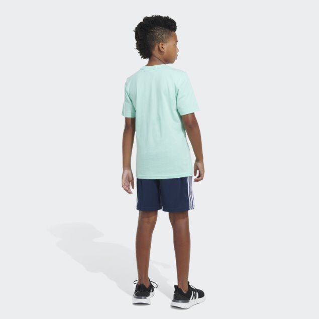 Insignia De Dos Tonos De Camiseta Deportiva Adidas Verde