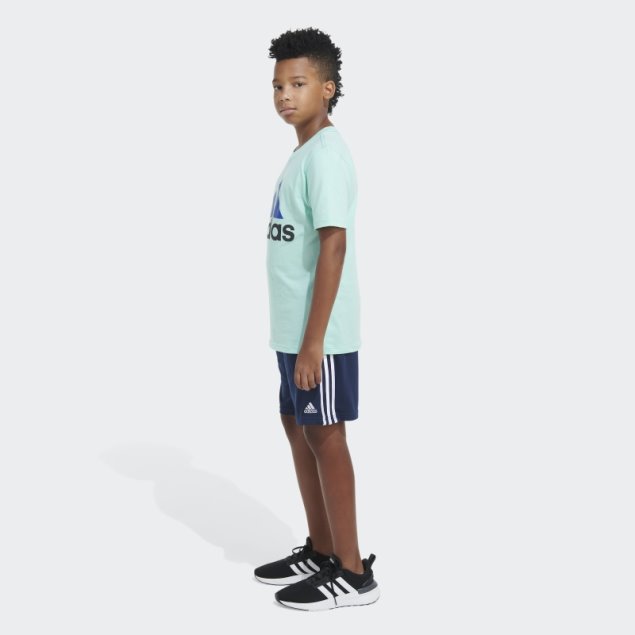 Insignia De Dos Tonos De Camiseta Deportiva Adidas Verde