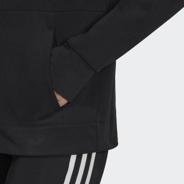 Sudadera Con Capucha Negra Aeroready Made For Training Adidas Fashion