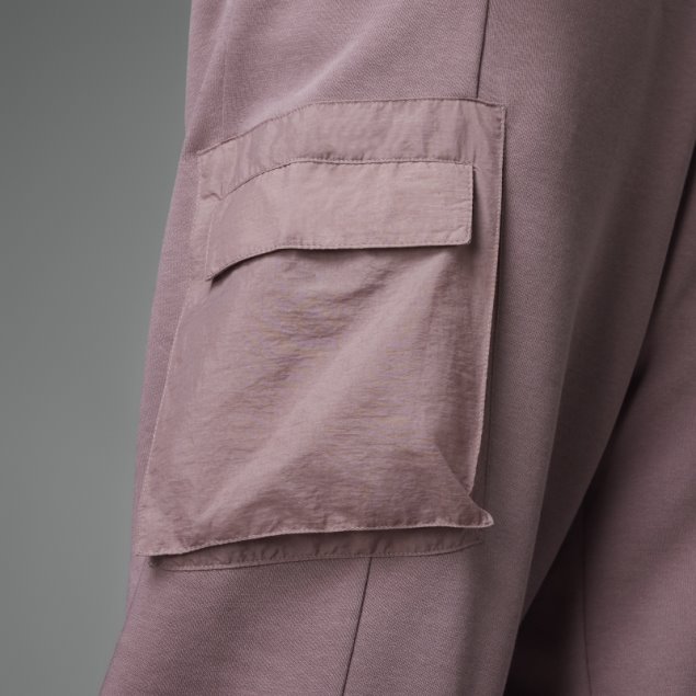 Pantalones Adidas Colorblock French Terry Morado