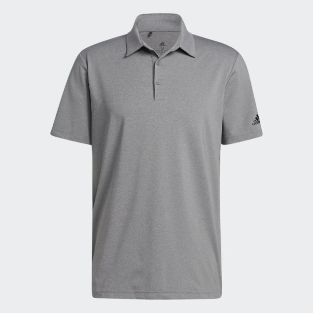 Camiseta Polo Adidas Ultimate365 Heather Gris Mel