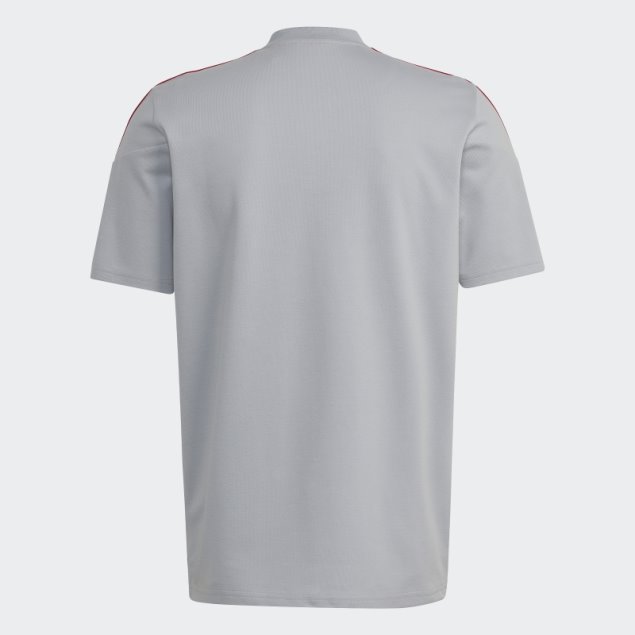 Polo De Entrenamiento Adidas Olympique Lyonnais Tiro 21 Plata