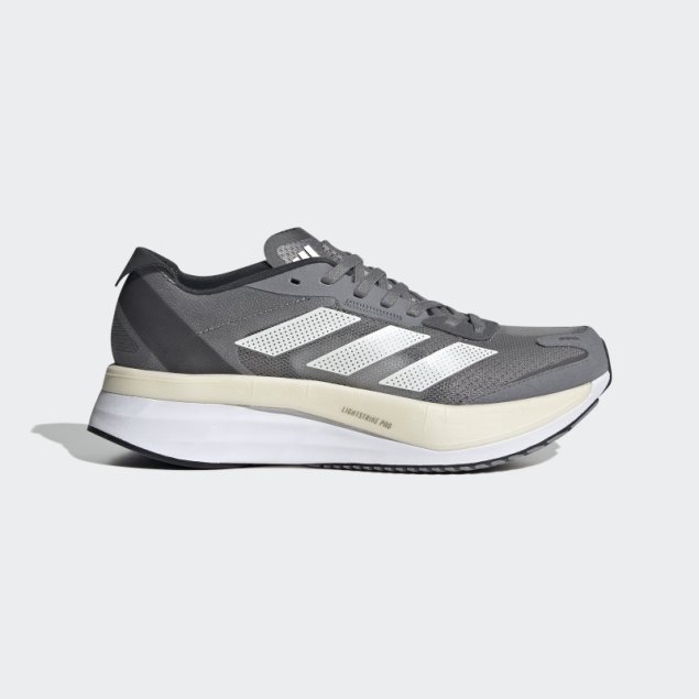 Zapatillas Adidas Adizero Boston 11 Gris