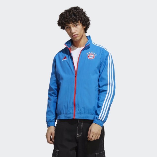 Chaqueta Adidas Fc Bayern Himno Reversible Real