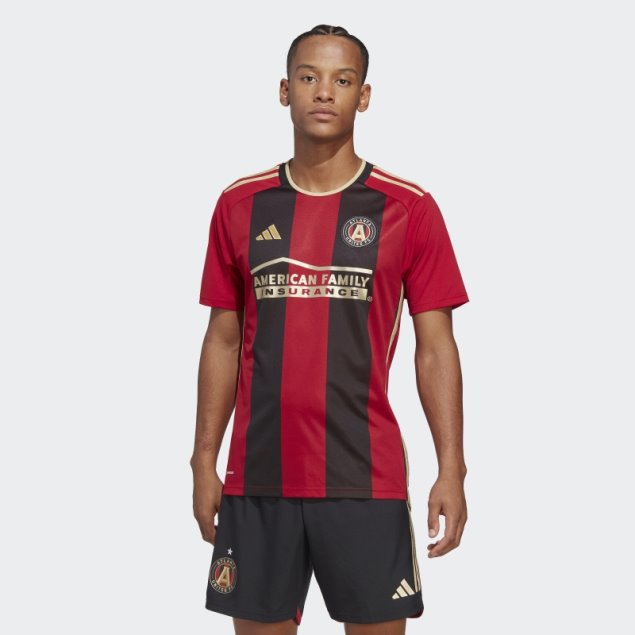 Camiseta Adidas Atlanta United Fc 23/24 Primera Equipación Negro