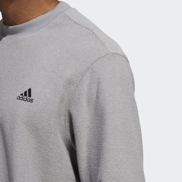 Adidas Sudadera Gris Core Crew