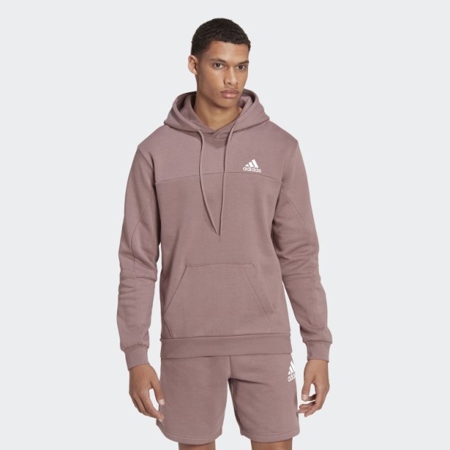 Sudadera Con Capucha Stadium Fleece Badge Of Sport Adidas Púrpura