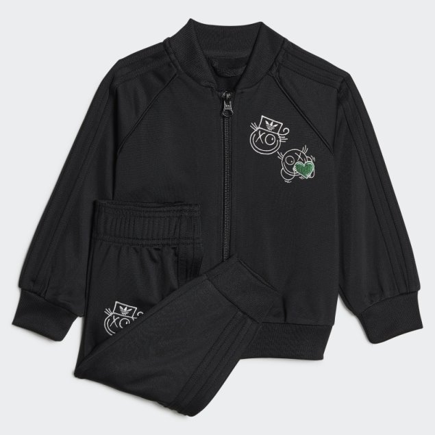 Conjunto Gráfico Collab Sst Negro Adidas