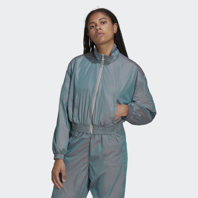 Chaqueta De Chándal Iridiscente Adidas Adicolor Multicolor