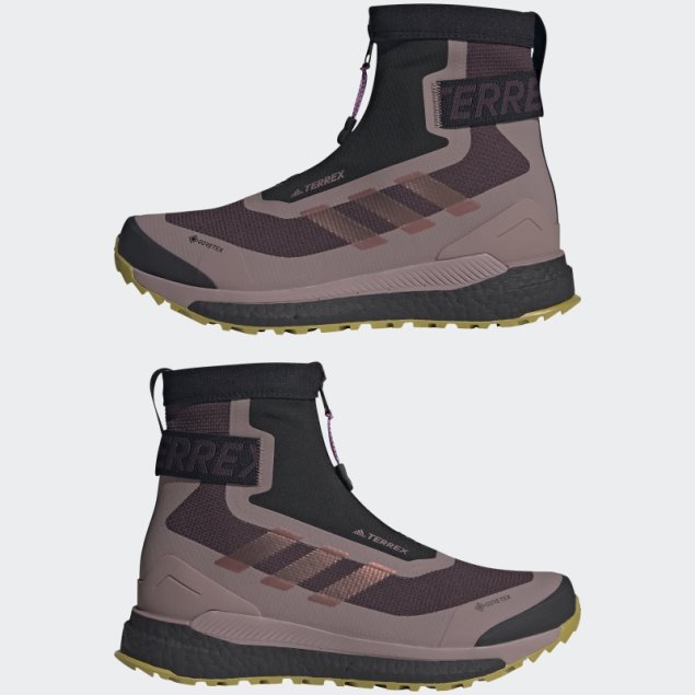 Botas De Montaña Terrex Freehiker Cold.rdy Granate Adidas