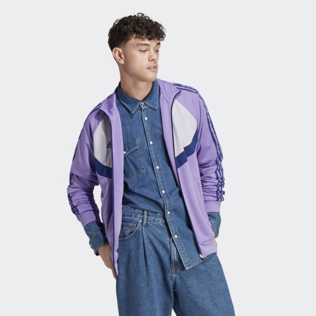 Chaqueta Tiro Adidas Violeta