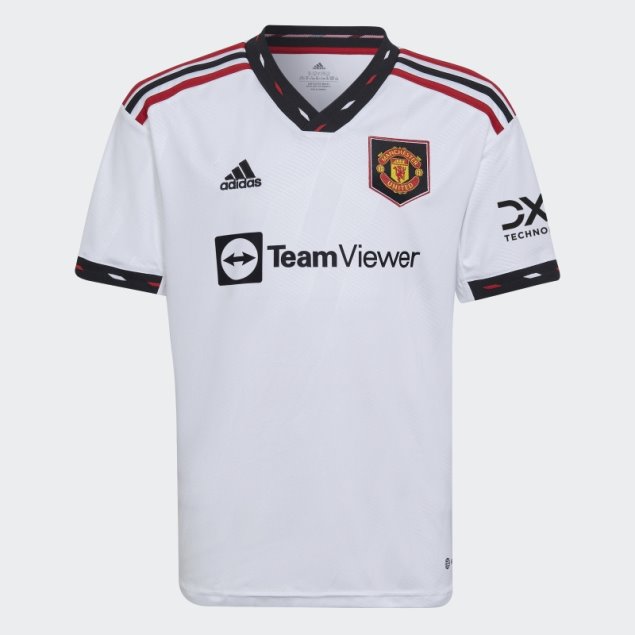 Camiseta Manchester United Segunda Equipacion 22/23 Adidas Blanca