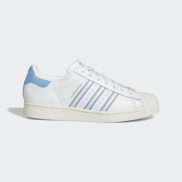 Zapatillas Adidas Superstar Azul Claro