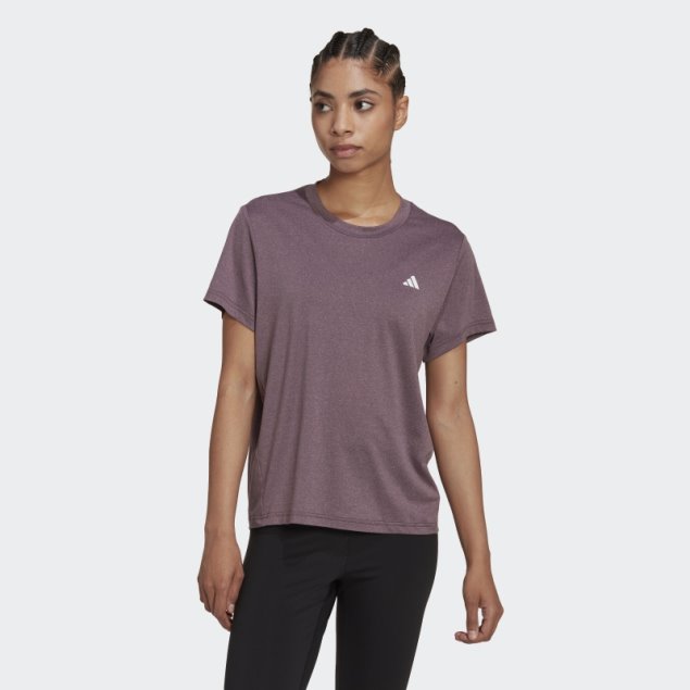 Adidas Granate Aeroready Hecho Para Entrenar Camiseta Minimalista