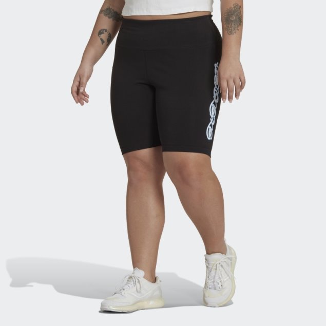 Pantalones Cortos De Ciclista Negros (tallas Grandes) Adidas