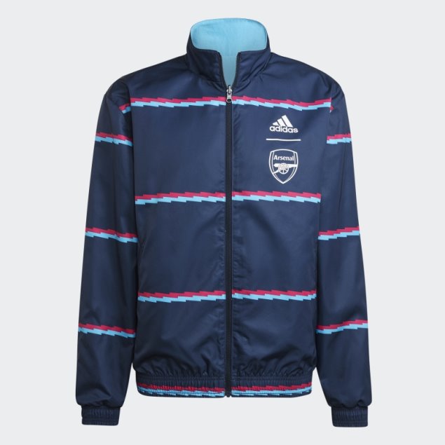 Sky Rush Arsenal Himno Chaqueta Reversible Adidas