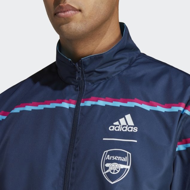Sky Rush Arsenal Himno Chaqueta Reversible Adidas