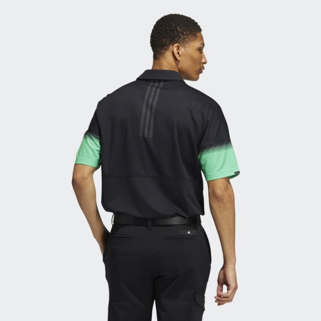 Camiseta Polo Heat.rdy Con Contenido Reciclado Adidas Negro