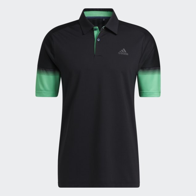 Camiseta Polo Heat.rdy Con Contenido Reciclado Adidas Negro