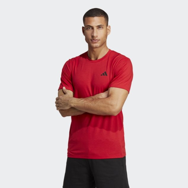 Camiseta De Entrenamiento Adidas Train Essentials Feelready Escarlata