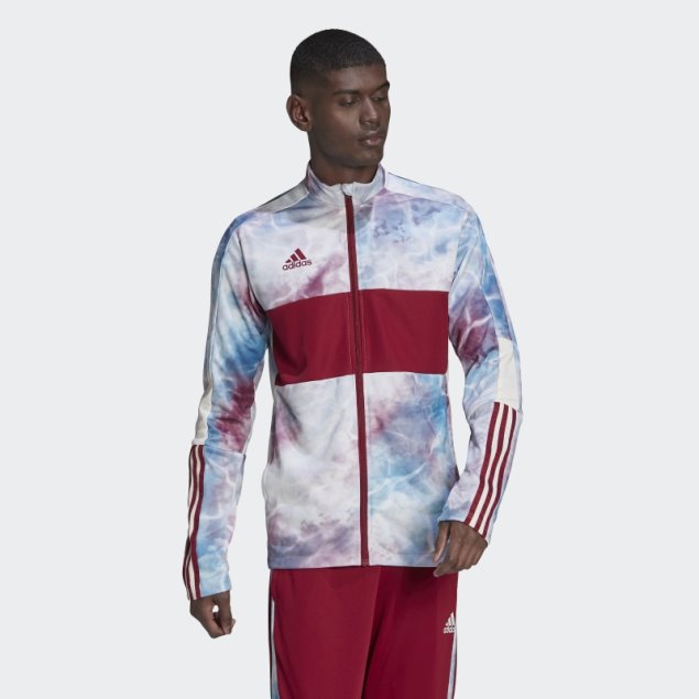 Sudadera Adidas Tiro Burdeos