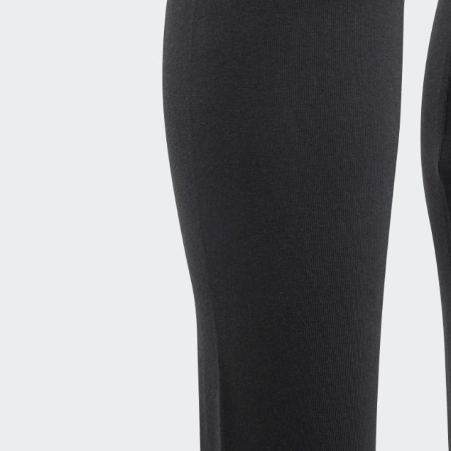 Leggings De Algodón Con Logo Grande Adidas Essentials Negro