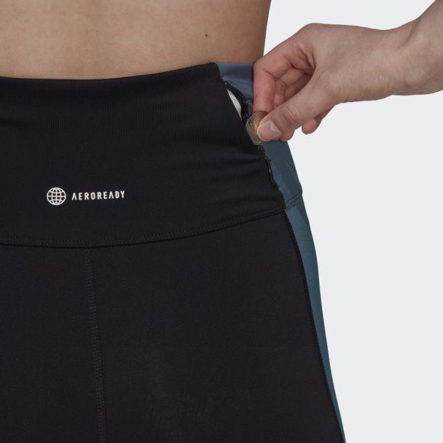 Adidas Own The Run Colorblock 7/8 Leggings Negro