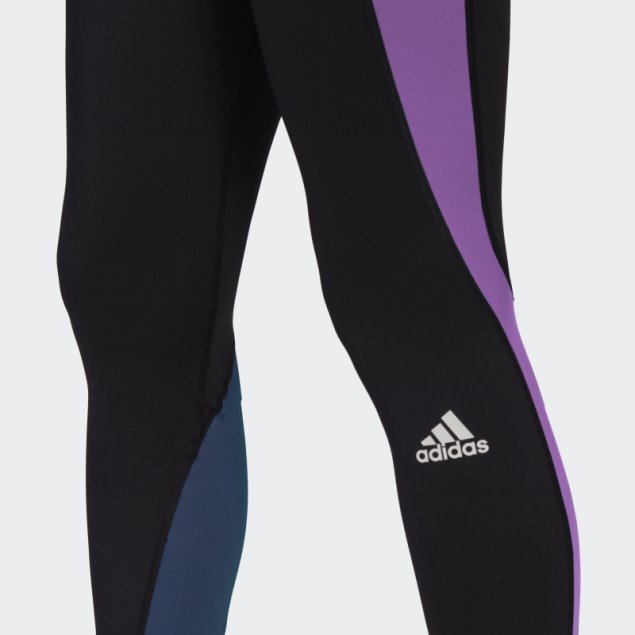 Adidas Own The Run Colorblock 7/8 Leggings Negro