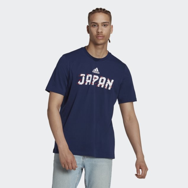 Camiseta Azul Marino Copa Del Mundo Fifa 2022 Japón Adidas