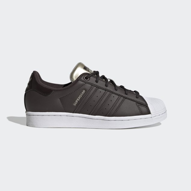 Zapatillas Adidas Superstar Marron Noche