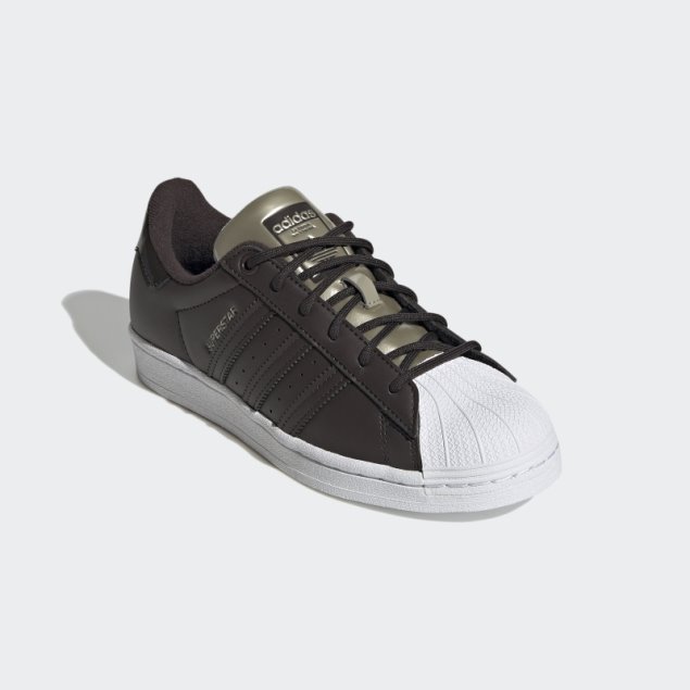 Zapatillas Adidas Superstar Marron Noche