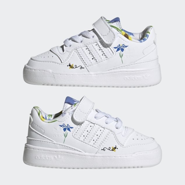 Adidas Forum Low Calzado Blanco/azul/verde