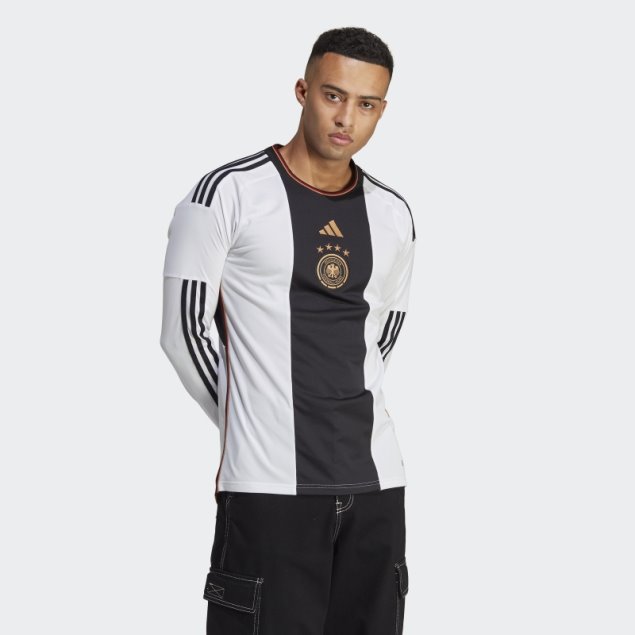 Camiseta Alemania 22 Primera Equipacion Blanca Adidas