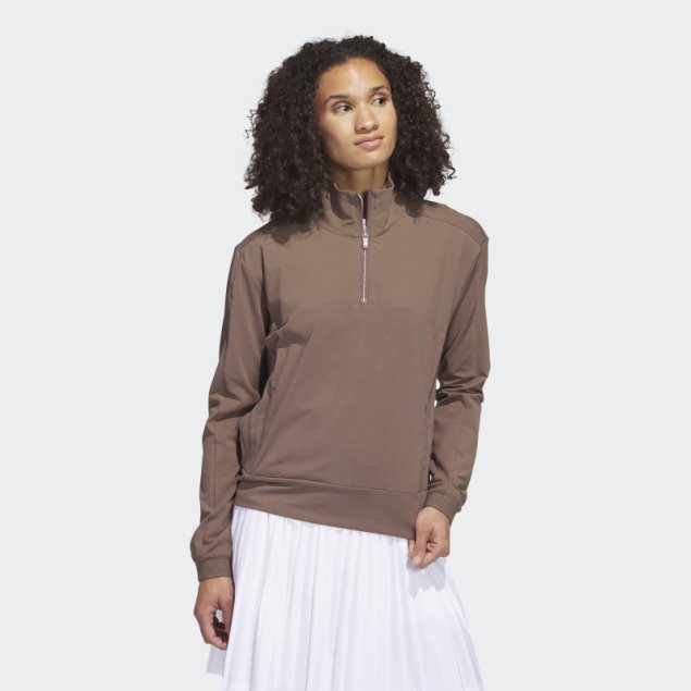 Sudadera De Golf Con Cremallera De 1/4 Ultimate365 Tour Adidas Tierra