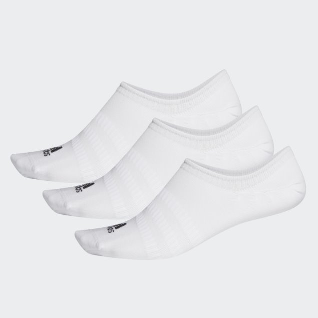 Calcetines Invisibles - 3 Pares Blanco Adidas