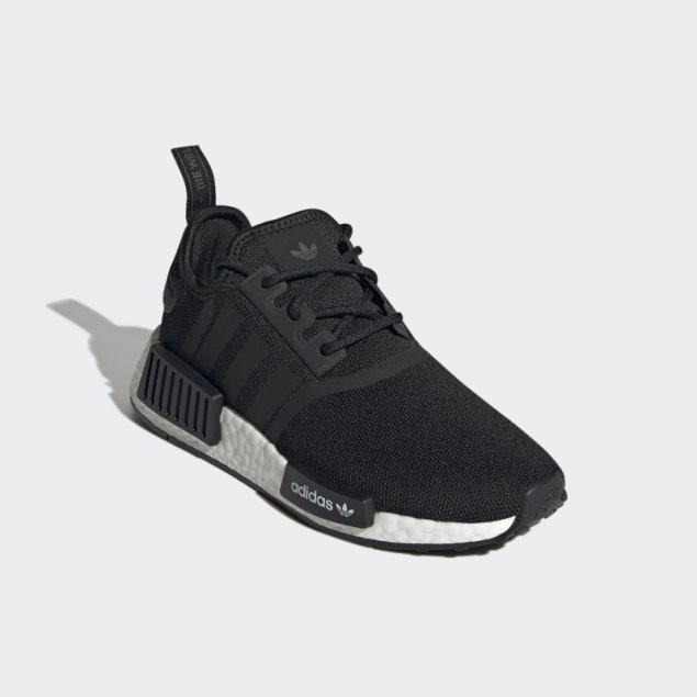 Negro Adidas Nmd-r1 Zapatos Refinados