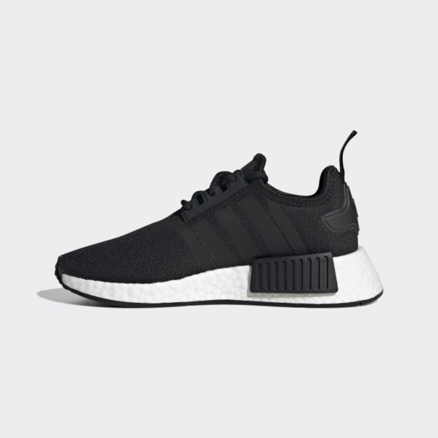 Negro Adidas Nmd-r1 Zapatos Refinados
