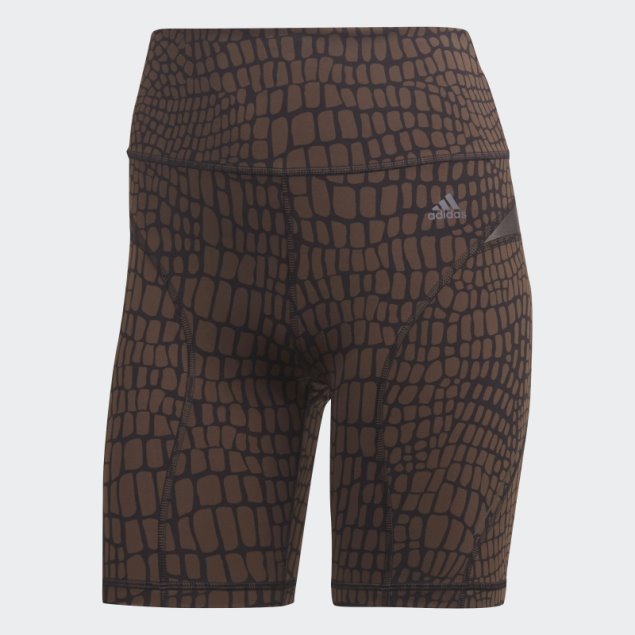 Adidas Shorts De Ciclista Marrón Trainicons Croc