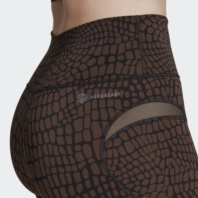 Adidas Shorts De Ciclista Marrón Trainicons Croc