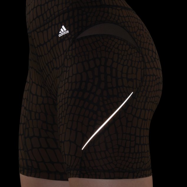 Adidas Shorts De Ciclista Marrón Trainicons Croc