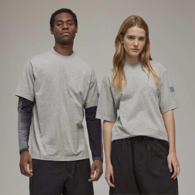 Elegante Camiseta De Manga Corta Holgada Y-3 Adidas