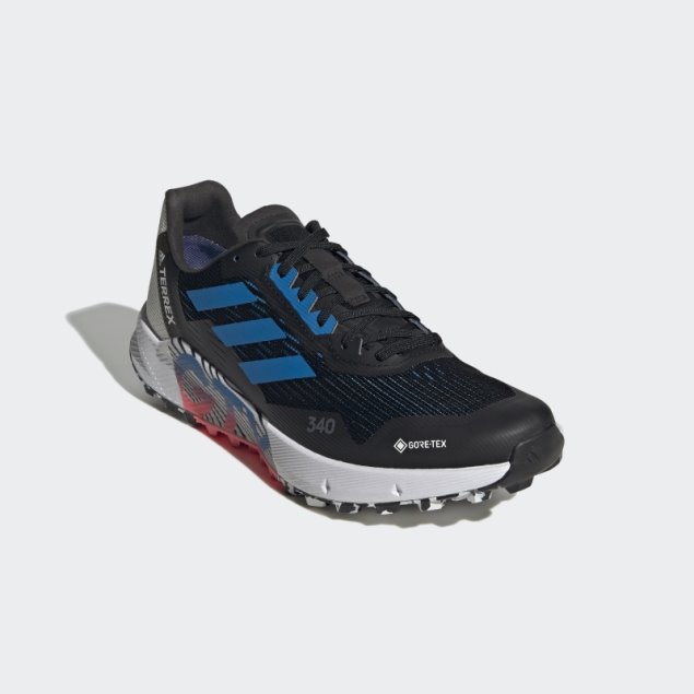 Adidas Terrex Agravic Flow 2.0 Gore-tex Zapatillas De Trail Running Azul Rush