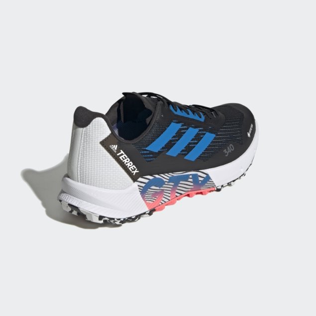 Adidas Terrex Agravic Flow 2.0 Gore-tex Zapatillas De Trail Running Azul Rush