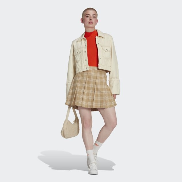 Falda Adidas Colegial Tono Beige