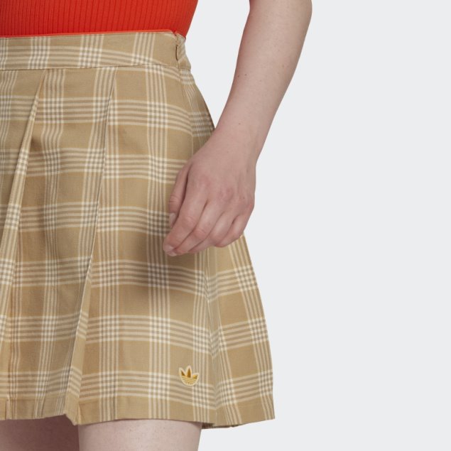 Falda Adidas Colegial Tono Beige